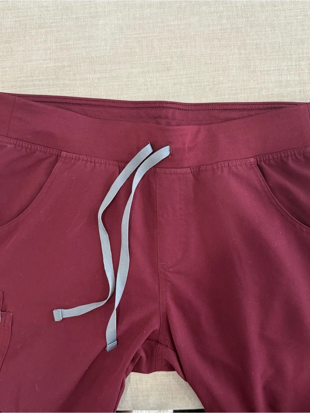 FIGS Kade Cargo Pants Maroon